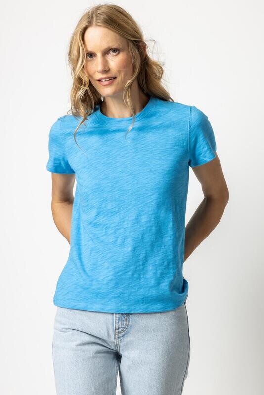 Lilla P Short Sleeve Crewneck - Dutch