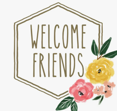 Cocktail Napkins - Welcome Friends