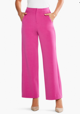 Nic + Zoe Wide Leg Pocket Trouser - Orchard Pink