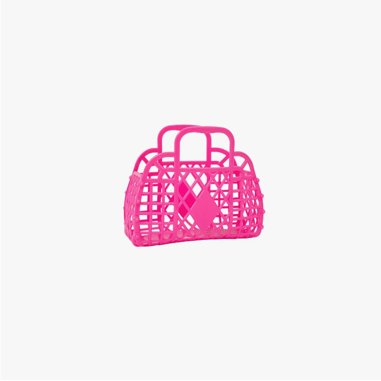 Sun Jelly Retro Basket Jelly Bag - Mini
