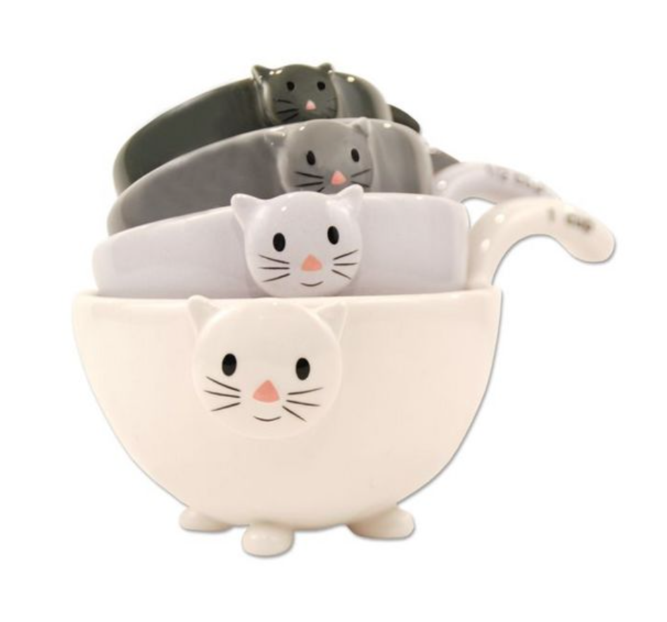 180 Cat Measuring Cups Ceramic, 6