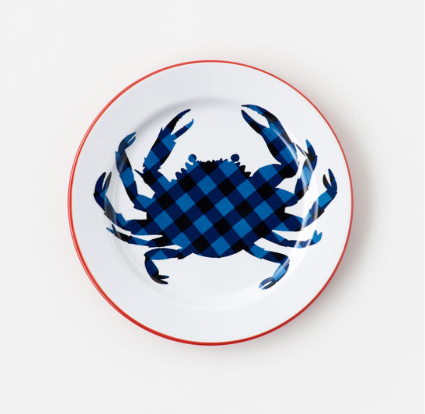 180 Melamine Crab Plate Set of 4
