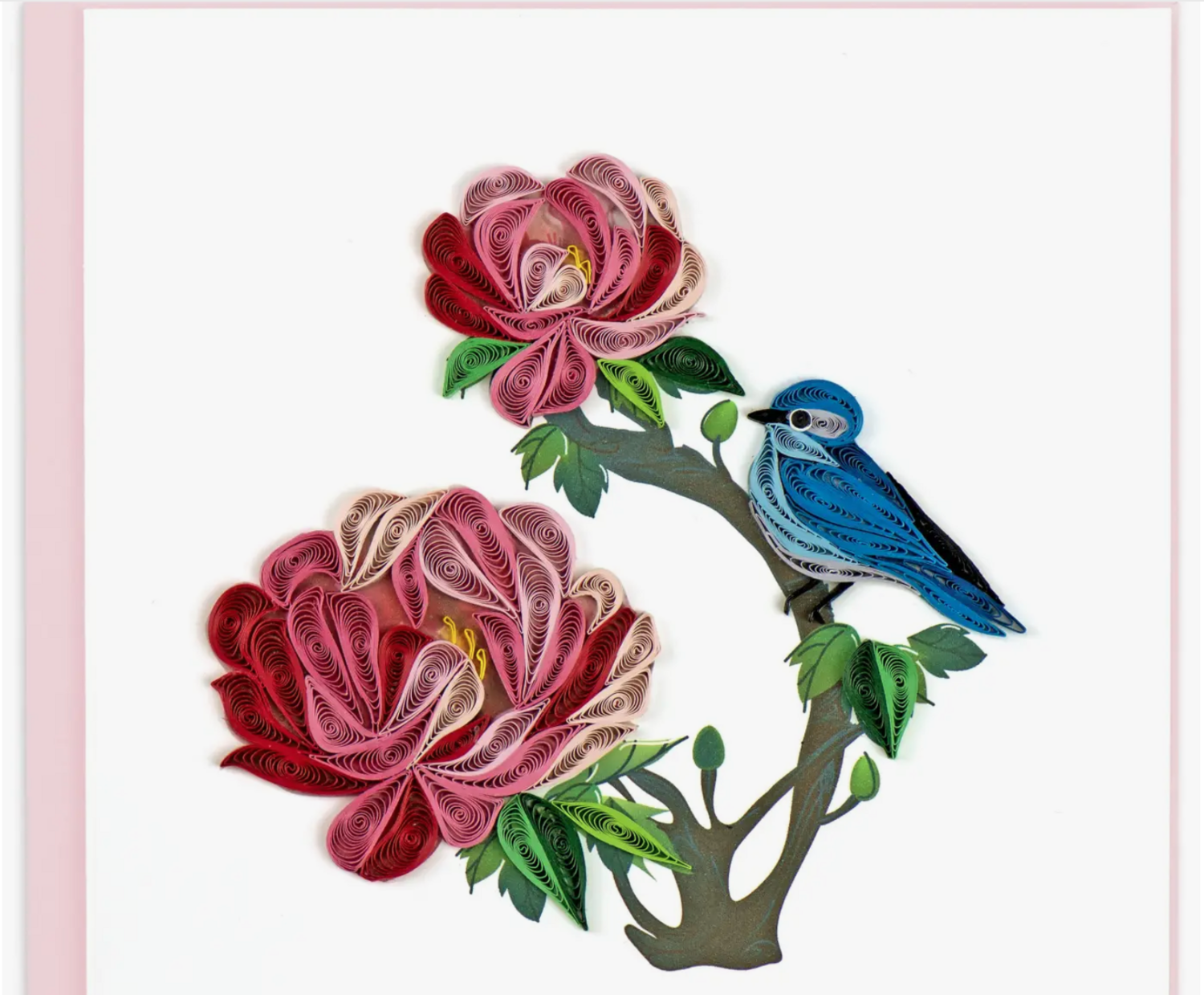 Quilling Cards - Peony