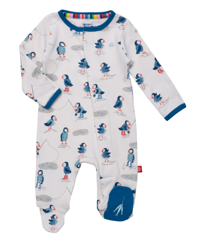Magnetic Stud Puffin Footie