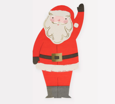 Meri Meri Jolly Santa Napkins