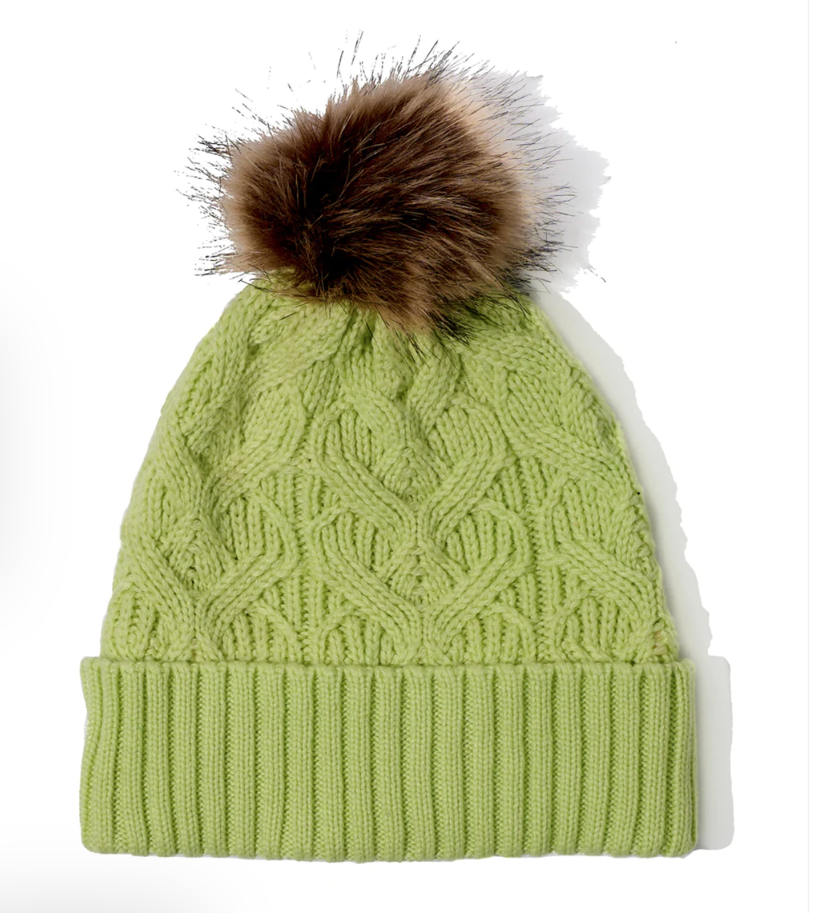 Echo Loopy Cable Pom Hat