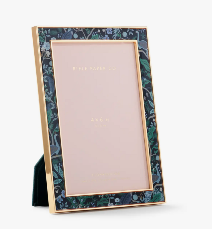 Rifle Peacock 4x6 Picture Frame