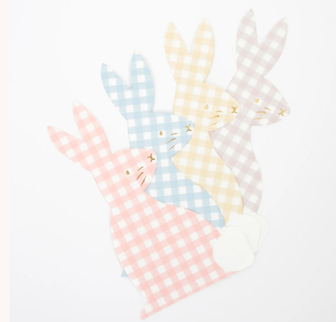 Meri Meri Gingham Bunny Napkins