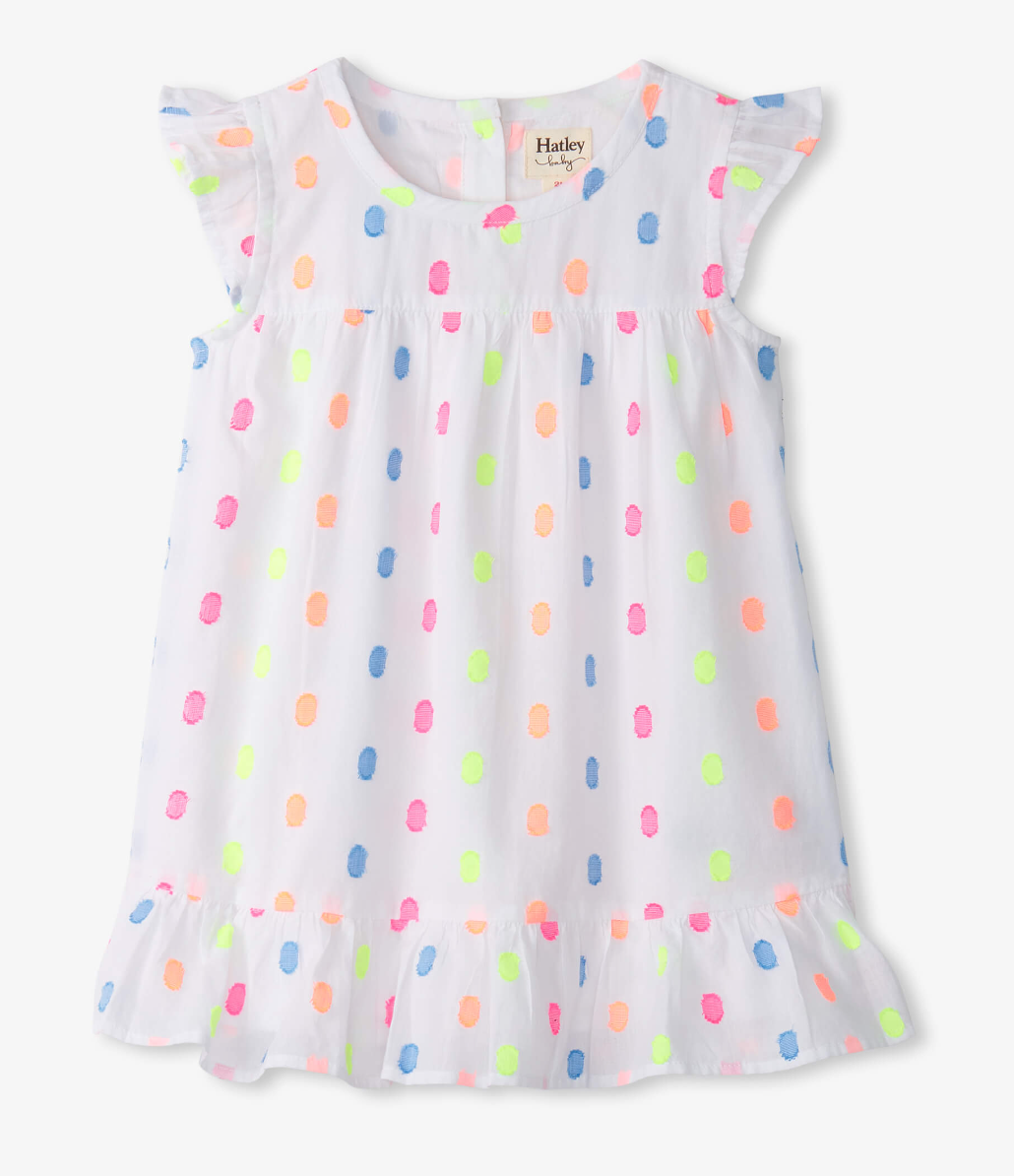 Hatley Summer Dots Flounce Baby Dress