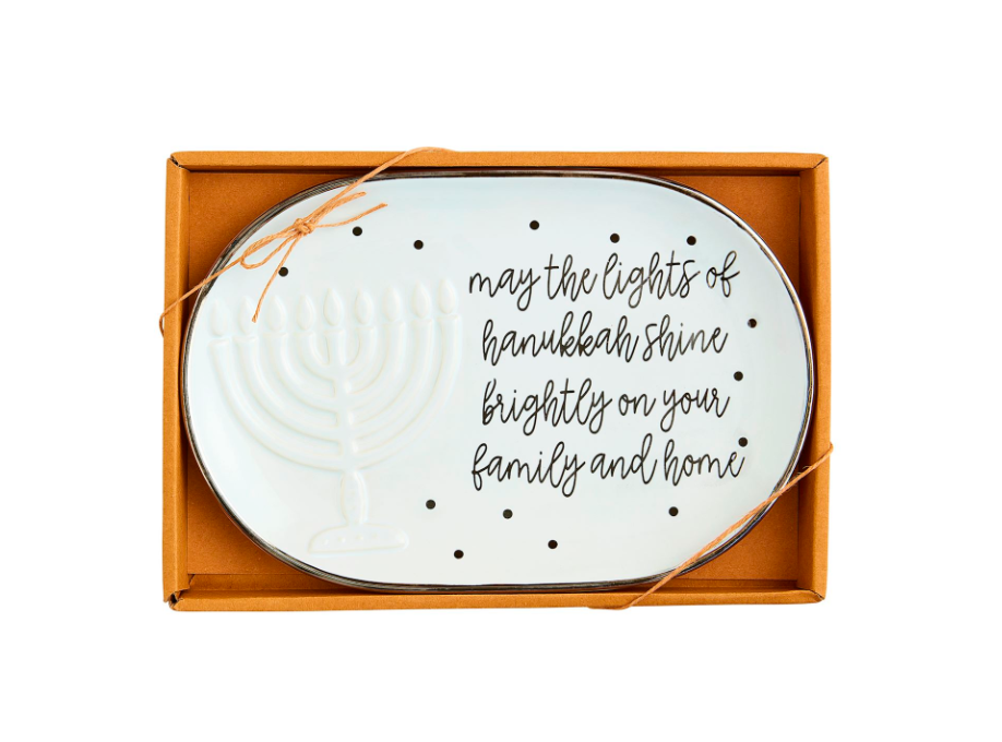 Hanukkah Sentiment Plate