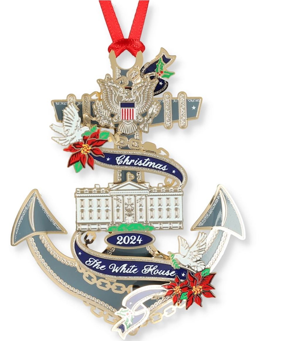 White House Christmas Ornament
