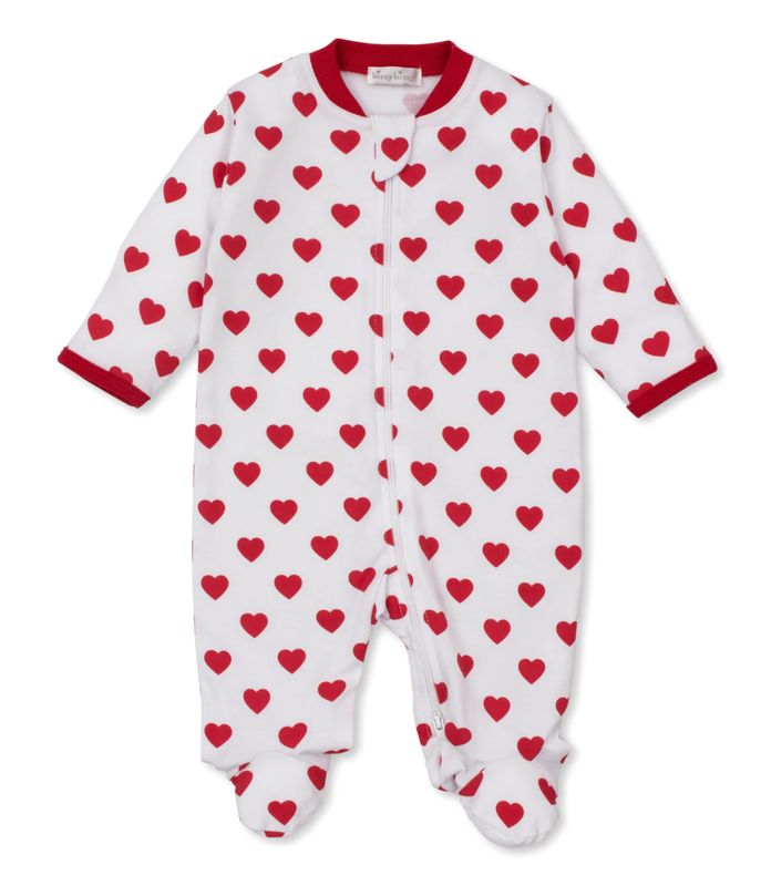Kissy Be My Valentine Footie