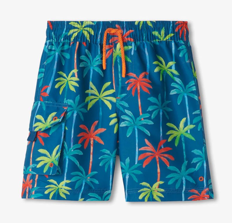 Hatley Painted Palms Board Shorts