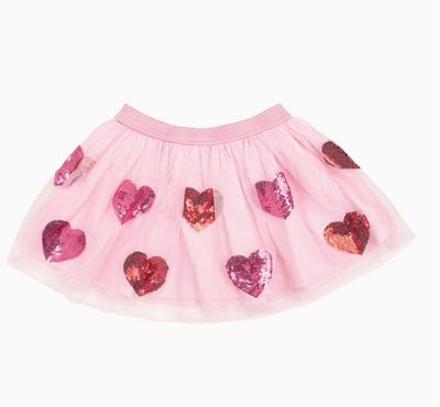 Sequin Heart Valentine's Day Tutu