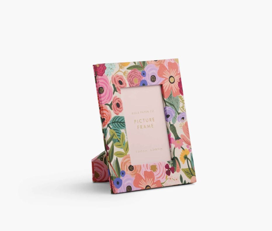 Garden Party Paper Wrapped Picture Frame