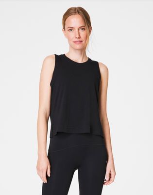 Spanx Active Cutout Tank Black
