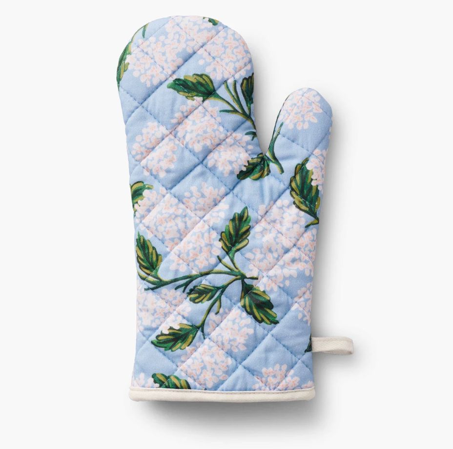 Rifle Hydrangea Oven Mitt