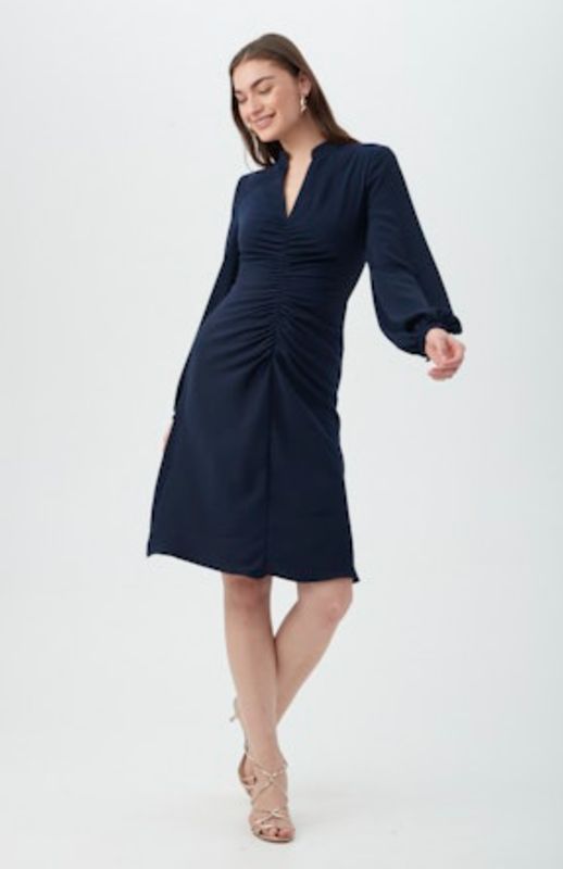 Trina Lora Dress Indigo