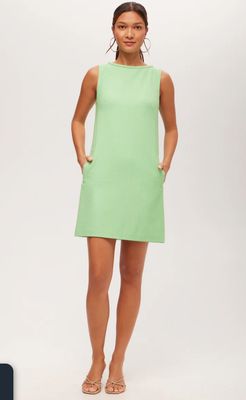 Trina Belle Dress - Grass Court Green/Whitewash