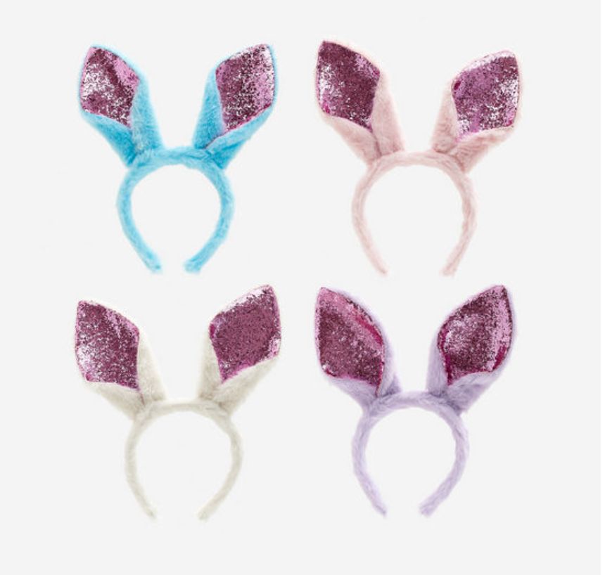 Sequin Bunny Ear Headband