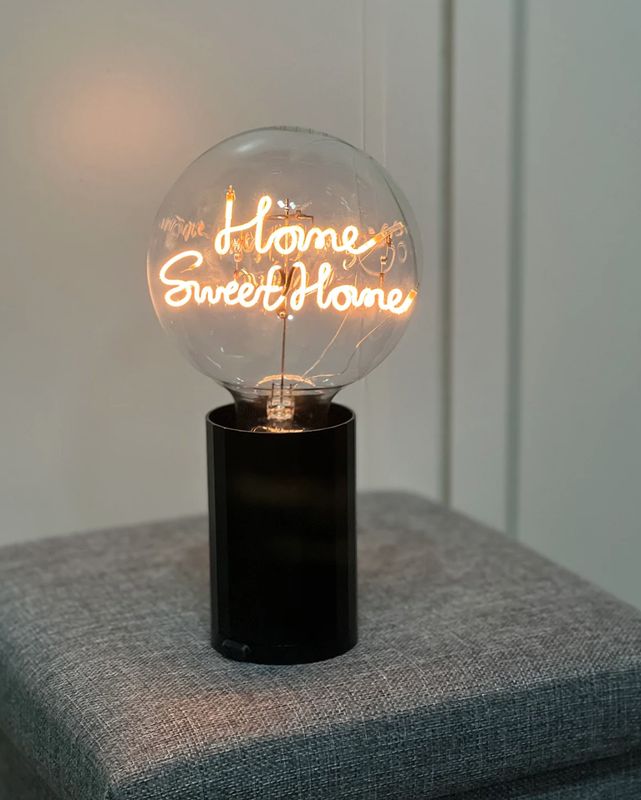 Message in a Bulb Base