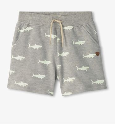 Hatley Glow in the Dark Sharks Pull On Shorts