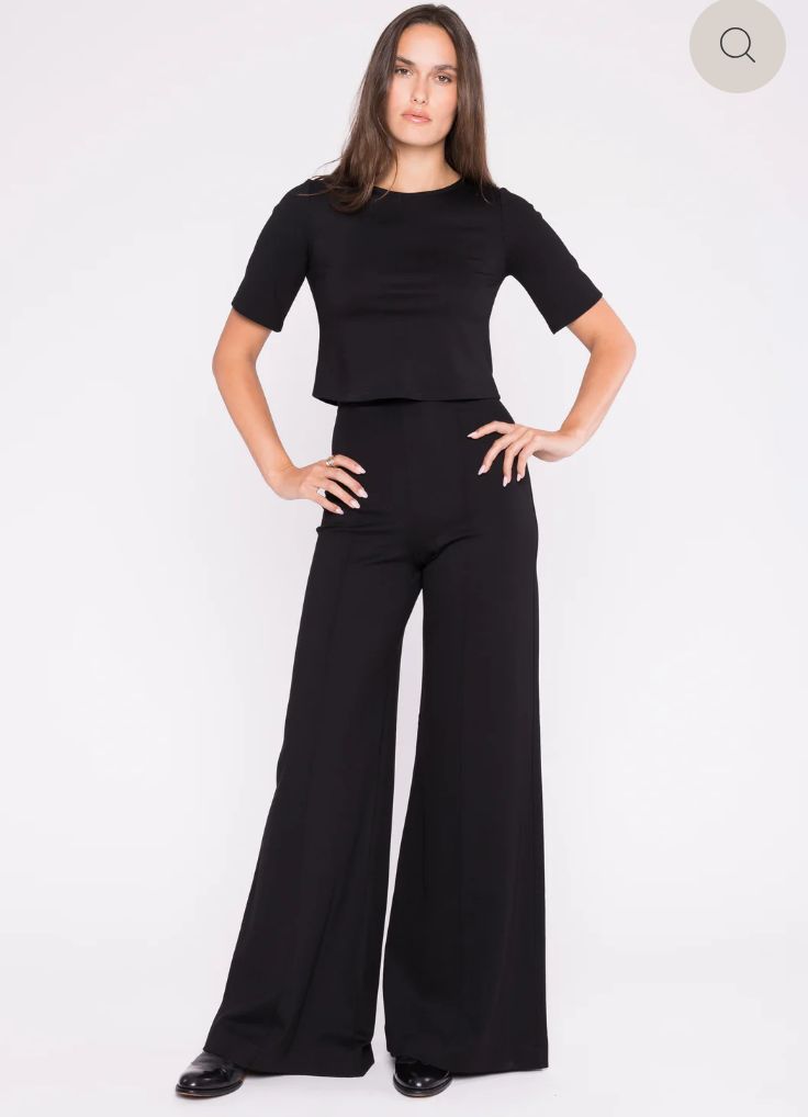 Ripley Radar Wide Leg Pant Wide Leg Black