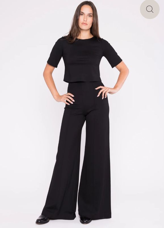 Ripley Radar Wide Leg Pant Wide Leg Black