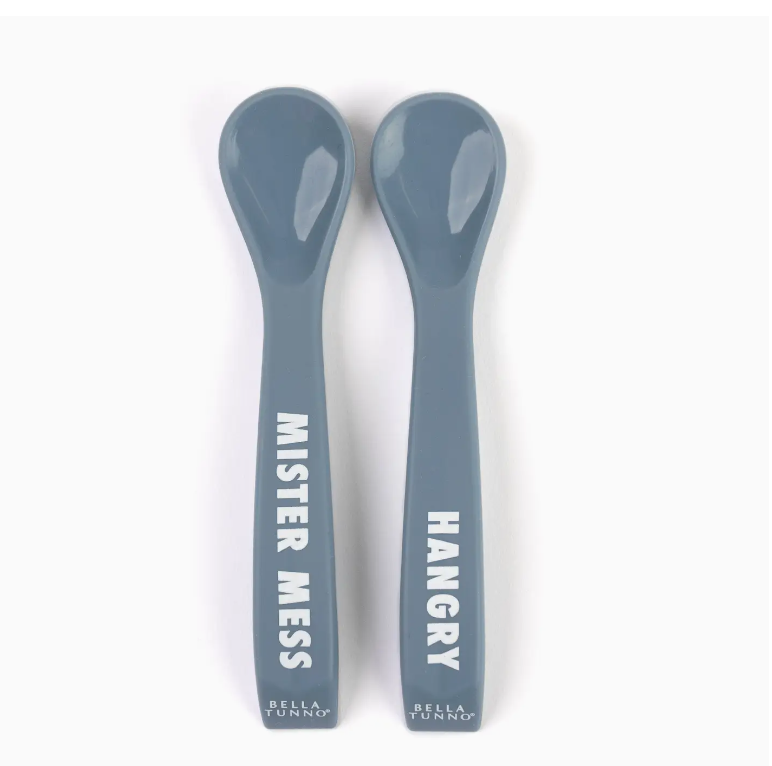 Bella Tunno Silicone Spoon Set, Animal: Mister Mess