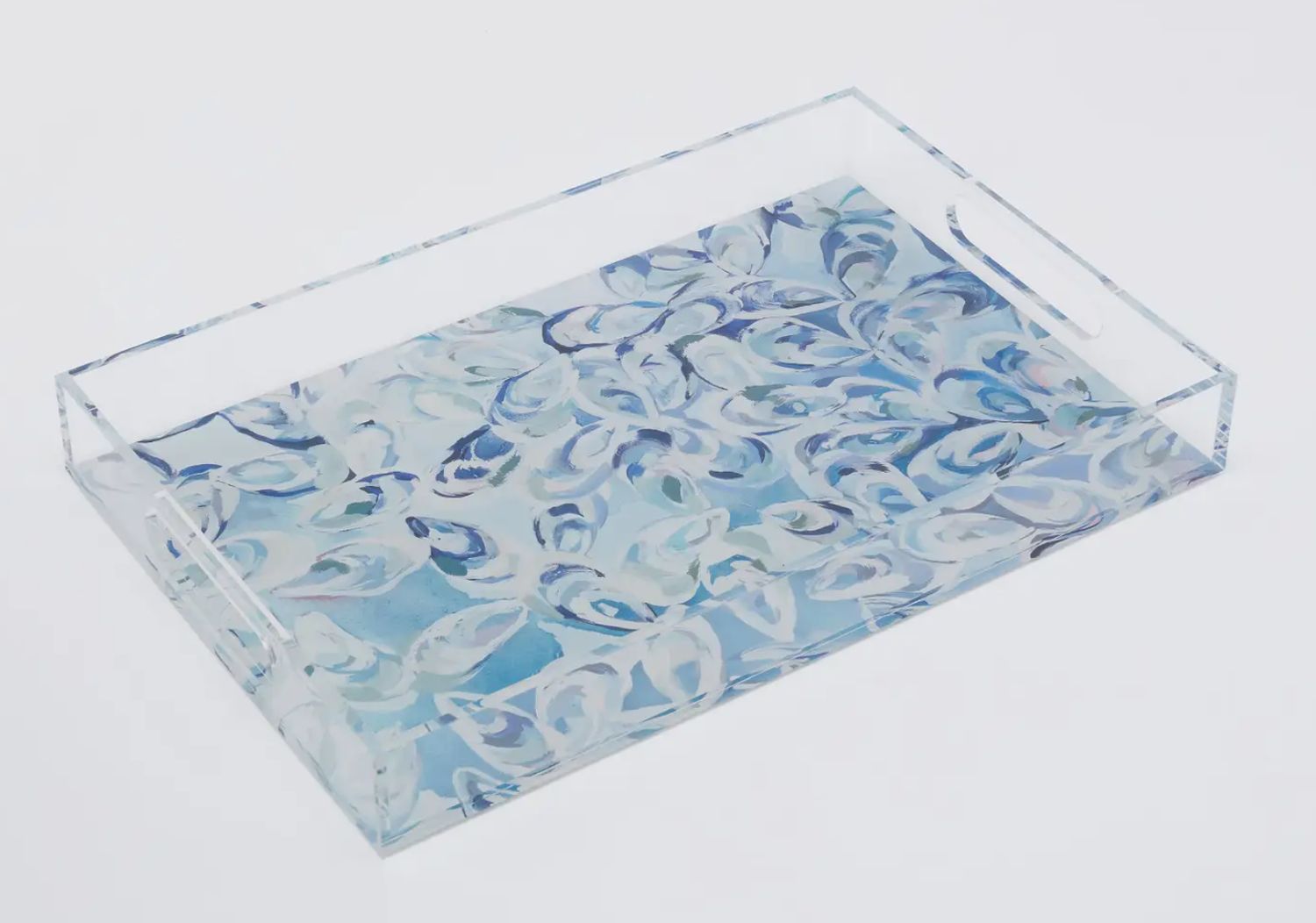 Kim Hovell Acrylic Tray Large - Atlantic Reef