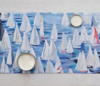 Table Runner - Race Day