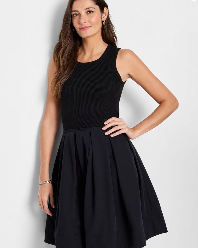 Nic + Zoe Dani Dress Black Onyx