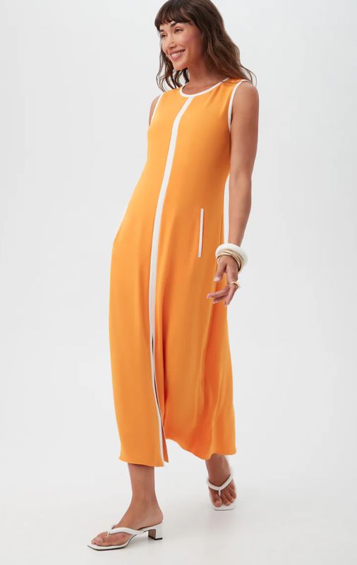 Trina Magnifique Sleeveless Dress Clementine