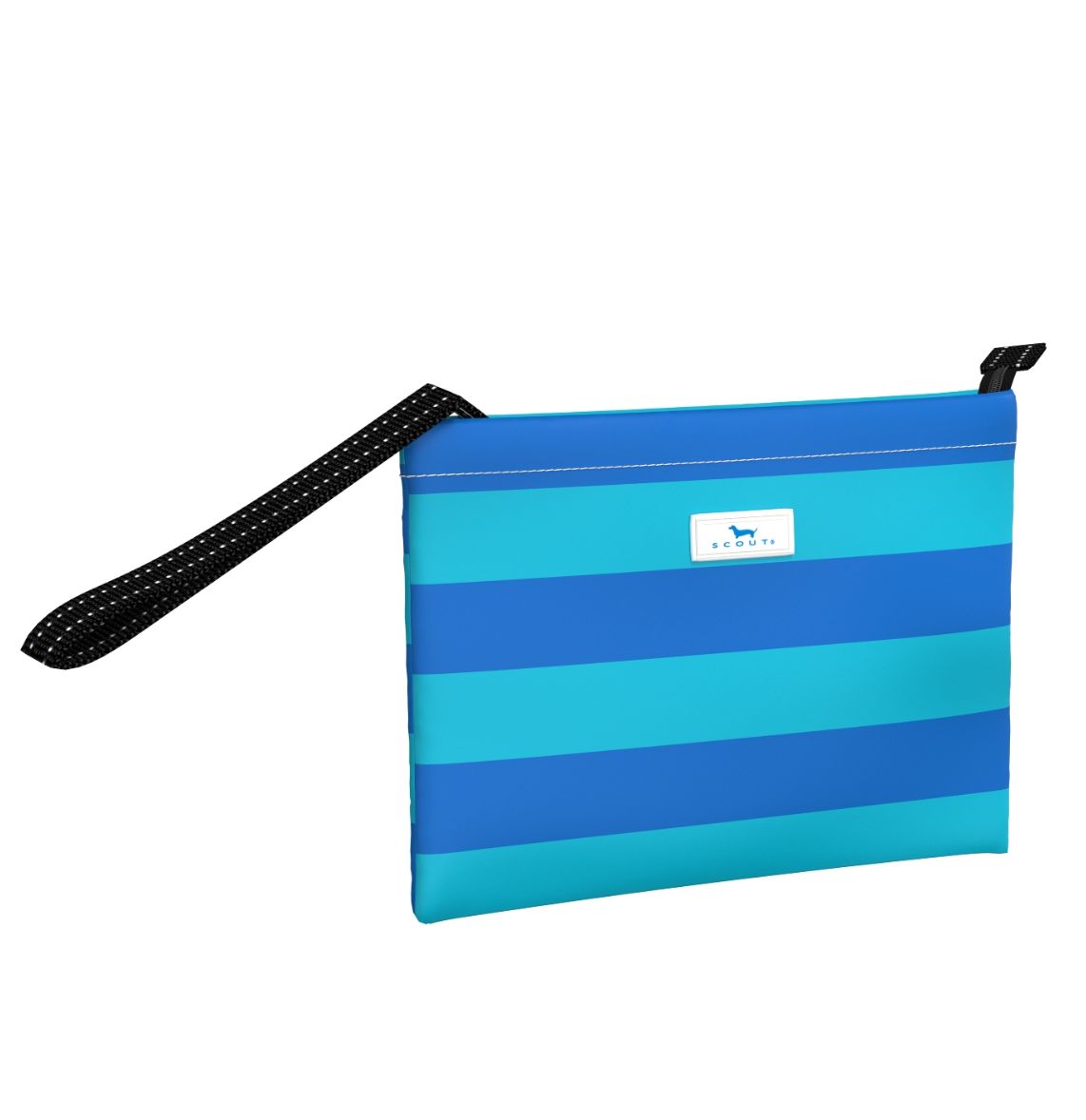 Cabana Clutch - French Blue and Pool