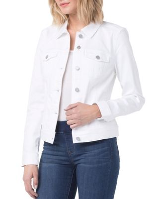 Liverpool Classic Jean Jacket - Bright White