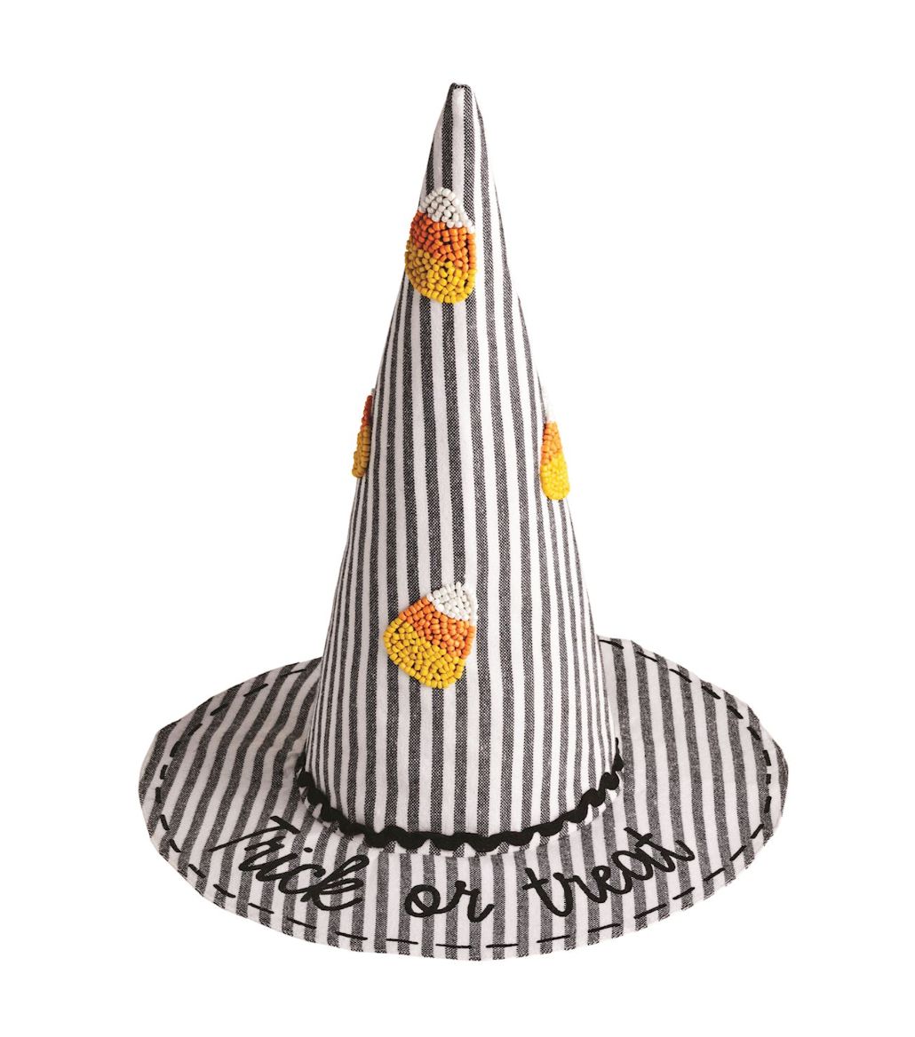 Beaded Witch Hat Sitter, Size: Sm