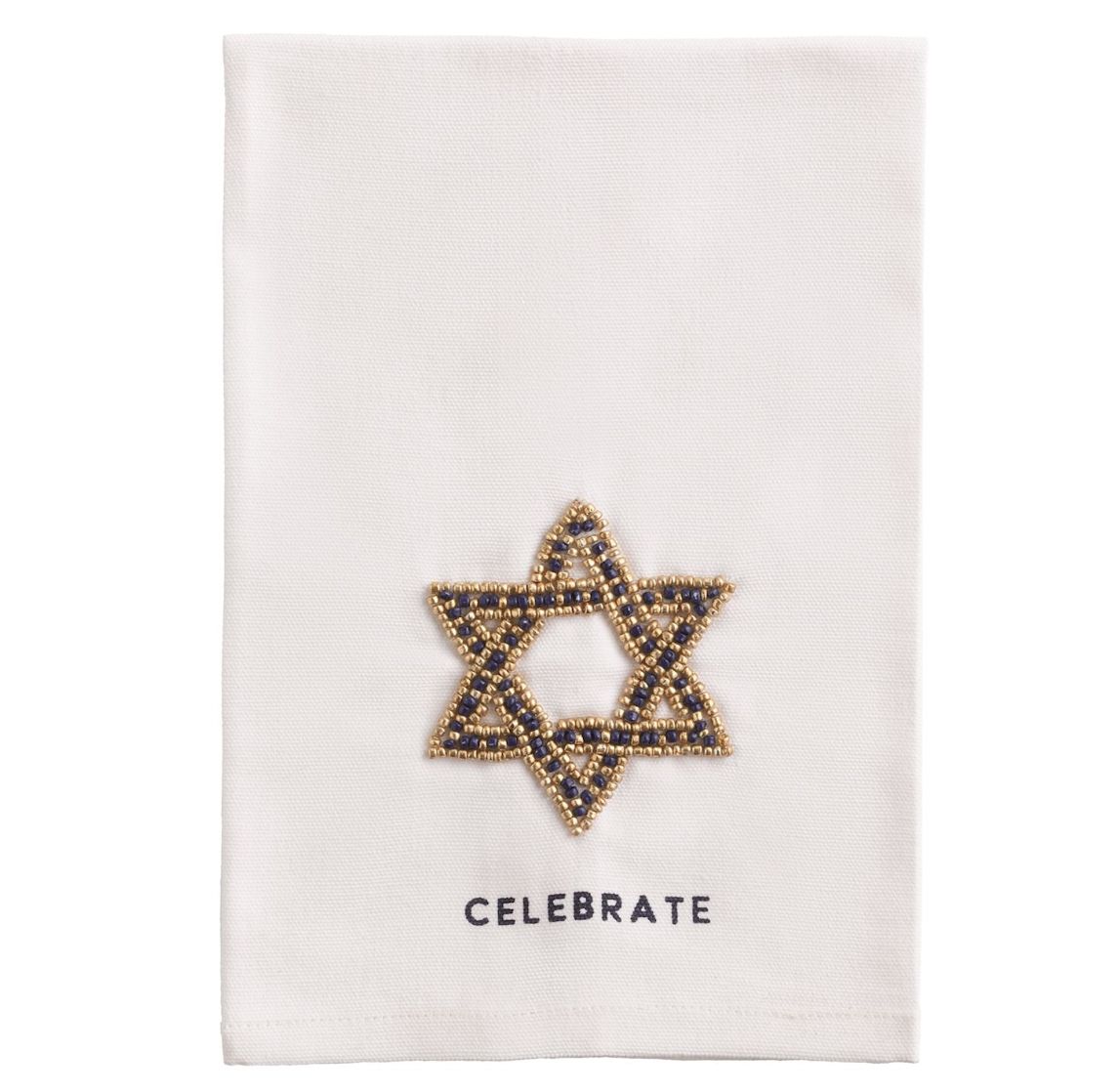 Hanukkah Beaded Towels