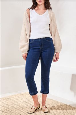 Tribal Sophie Micro Flare Jeans Deepwater