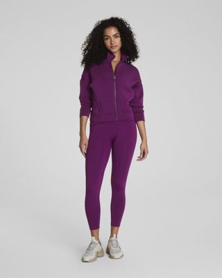 Spanx Airessentials Track Jacket Snapdragon