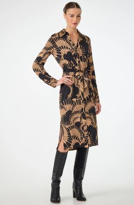 Trina Radio City Wrap Dress - Juniper Jersey Trina Radio City Wrap Dress - Juniper Jersey