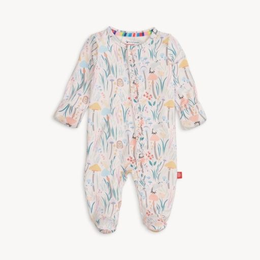 Magnetic Shroom and Boom Modal Footie w/ Ruffle