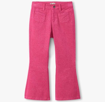 Hatley Raspberry Rose Patch Pocket Flared Pants Hatley Raspberry Rose Patch Pocket Flared Pants