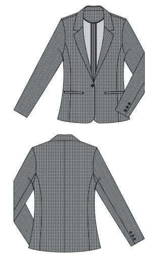Liverpool Fitted Blazer Forest Shade, Size: S