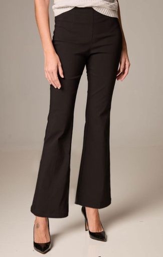 Nic + Zoe Berkley Boot Wonderstretch Pant Black Onyx 28", Size: 12