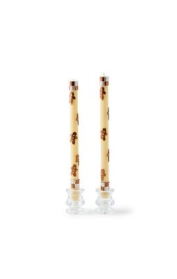 Mackenzie Taper Candles Gingerbread  Set of 2