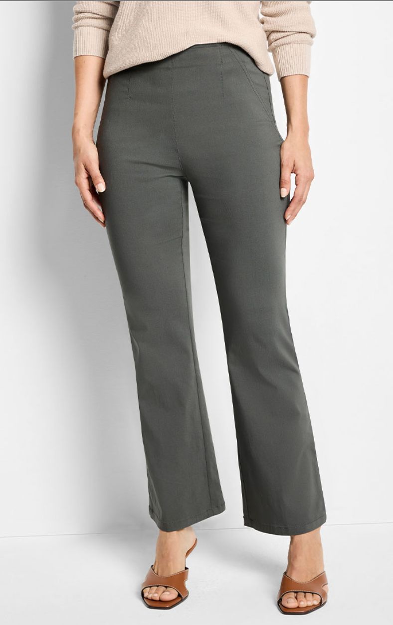 Nic + Zoe Berkley Boot Wonderstretch Pant Shale 28"