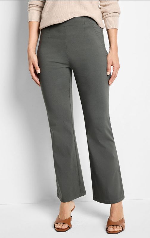 Nic + Zoe Berkley Boot Wonderstretch Pant Shale 28"