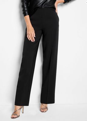 Nic + Zoe Lenox Wide Leg  Pant 31" Black