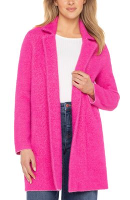 Liverpool Deep Raspberry Sweater Coat
