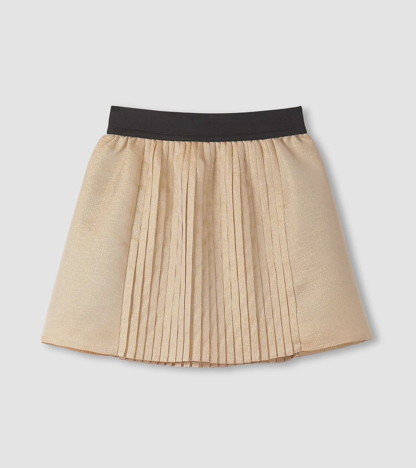 Hatley Gold Pleated Fun Skirt